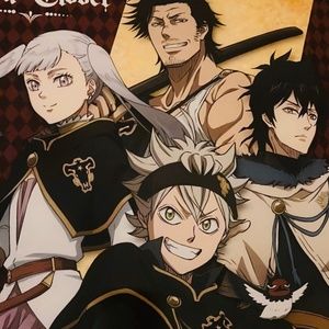Black Clover Wall Scroll